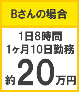 10日で20万円